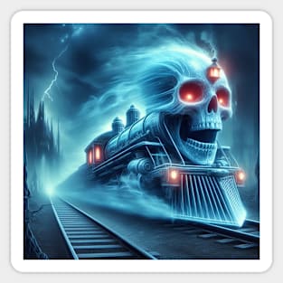 Ghost Train Sticker